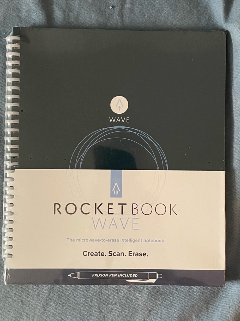Rocketbook Wave Notebook, NWT, standard Size